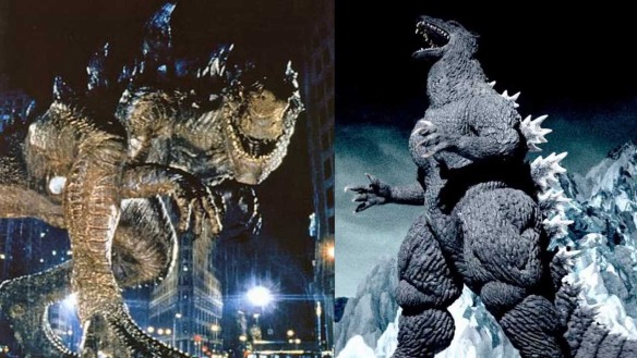 Left: Not Godzilla. Right: Godzilla.